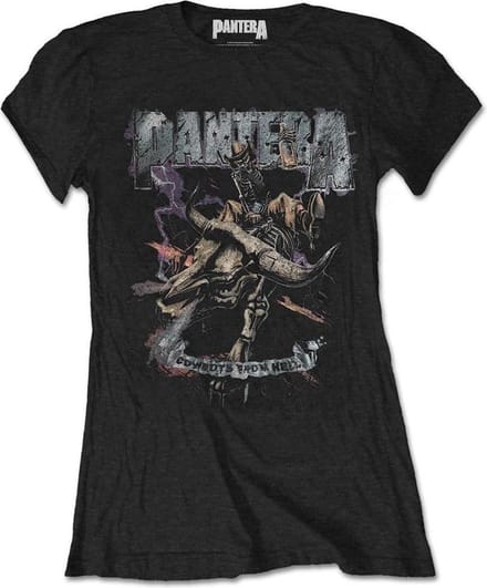 Pantera - Vintage Rider Dames T-shirt - XL - Zwart