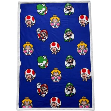 Sherpa deken Homadict Mario Personnages Rotary