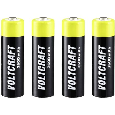 VOLTCRAFT Endurance Oplaadbare AA batterij (penlite) NiMH 2600 mAh 1.2 V 4 stuk(s)