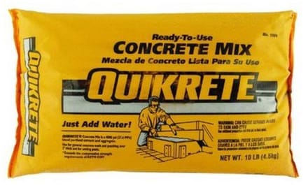 Betonmortel - Mortelmix - Kleine Klussen - Snelhardend - 4.5 kg - Grijs