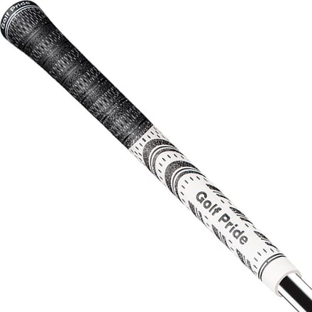 GolfPride New Decade MultiCompound STANDAARD Grip - Wit Zwart