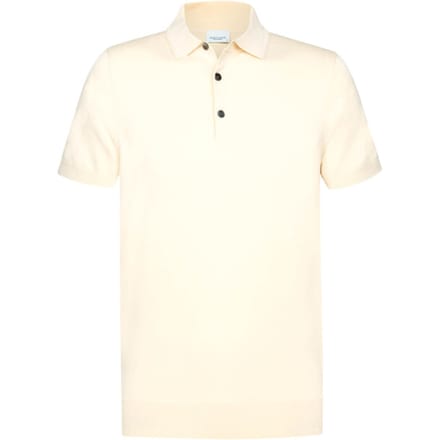 Slim fit poloshirt van lyocellmix met zijde aandeel