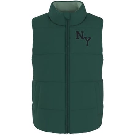LUPILU Omkeerbare kinder bodywarmer (Groen, 122/128)