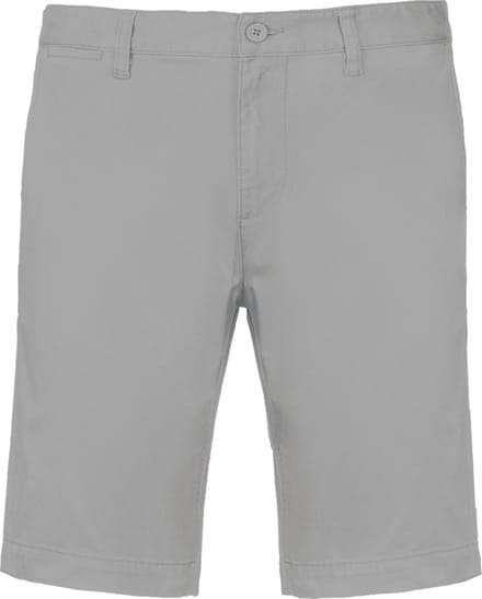 Kariban Heren chino bermudashorts K750 - Fine Grey - 60 NL (54 FR)