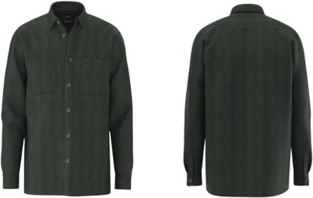 Fynch-Hatton Corduroy Overshirt – Dark Ivy