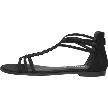 Tamaris Sandalen zwart Textiel - Dames - Maat 37