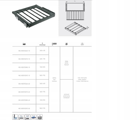 GTV ELITE Broeklade 700 mm Wit - Stijlvolle kledingorganisatie
