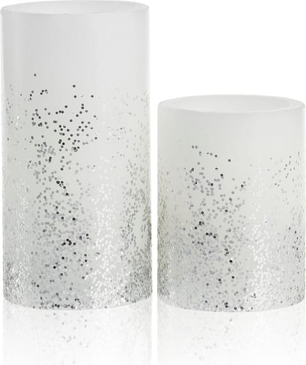 Pauleen Glowing Glitter - Wax LED Kaarsen - Set van 2