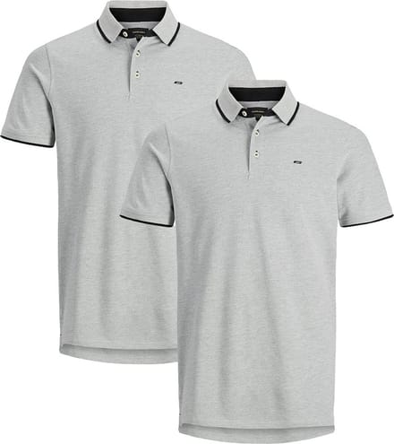 Jack & Jones Heren poloshirt 2 pack Paulos - Slim Fit
