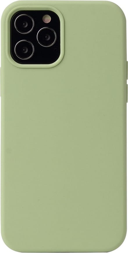 iPhone 15 PLUS Hoesje - Liquid Case Siliconen Cover - Shockproof - Groen - Provium