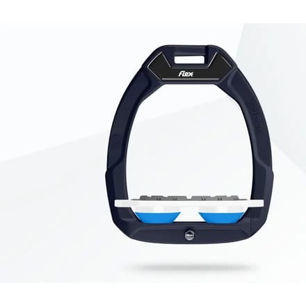 Veiligheidsequestieriemen Plat Grip Bruin/Wit/Blauw Flex-On Safe-On
