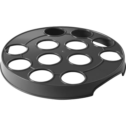 Houder drager voor 12 bierglazen gaten schr. 55 mm