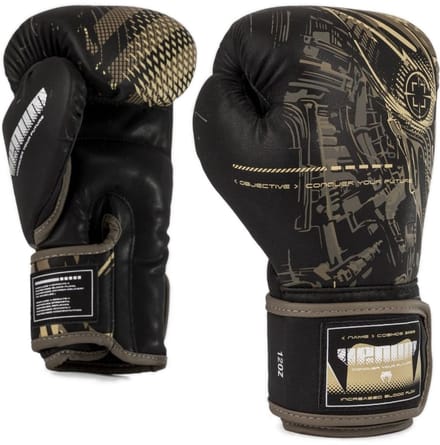 Venum Invader Bokshandschoenen Zwart Zand - 12 OZ