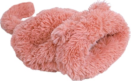 Boon slaapzak supersoft fluffy roze, 55 cm.