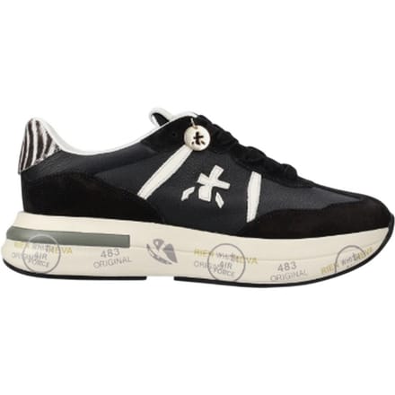 sneaker vrouw Premiata - cassie - zwart