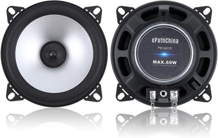 Coaxiale Luidsprekers - Autospeakers Set - Verbeterd Geluid - Krachtig Basontwerp - 10 cm - Donker