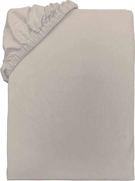 BINK Bedding Hoeslaken Beige 90 x 200 - 100% Jersey Katoen