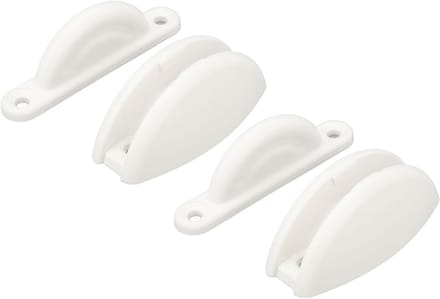 Deurhouder Kit - Deurstopper Caravan - Reis Veiligheid - Duurzaam Nylon - 2 Stuks - Wit