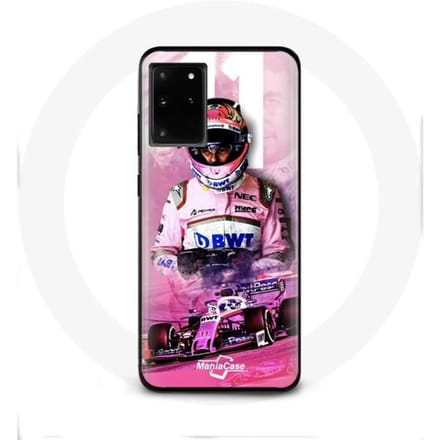 Hoesje - Formule 1 - Sergio Pérez - Samsung Galaxy S11 Plus - Flexibel - Roze