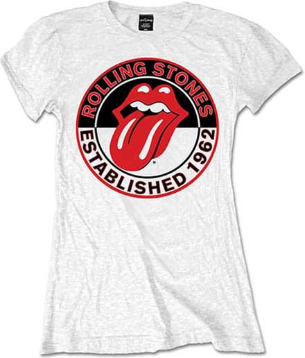 The Rolling Stones - Est. 1962 Dames T-shirt - 2XL - Wit