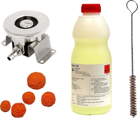 Biertap reinigingsset voor platte schuifkoppeling | A-type, schoonmaakset voor biertap