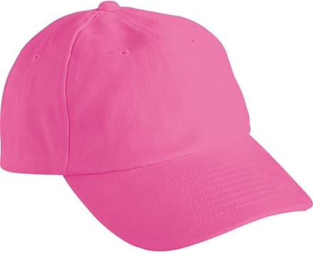 Myrtle Beach Volwassenen Unisex 6 Panel Raver Cap (Roze)