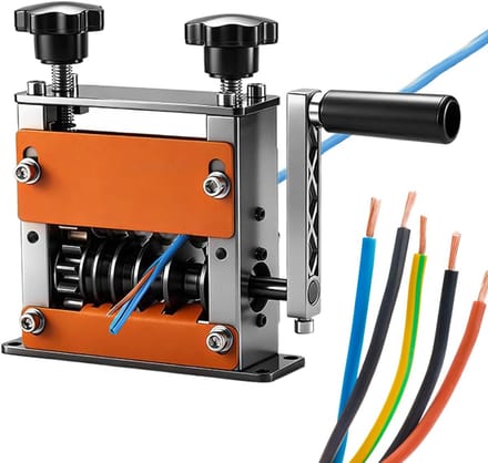 Kabel Stripper - Draadstripper Machine - Schroot Draad Strippen - Dubbele Mode Verstelbaar - 1-17 mm Bereik - Oranje