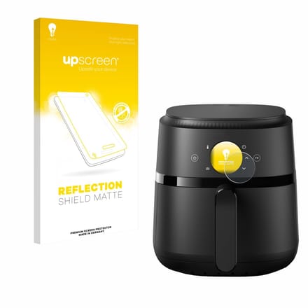 upscreen - Screenprotector voor Philips Airfryer 2000 Gen 2 4,2L - Folie Beschermfolie anti glare matte