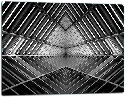 TMK ArtDeko - Snijplank - Inductie Veilig - 52x40 cm - Decoratief