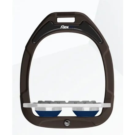 Plat Grip Brown/Gray/Navy Stijgbeugels Flex-On Green Composite