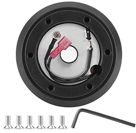 Allecto - Terisass Srk-160H Stuurwiel Short Hub Adapter Zwart Release