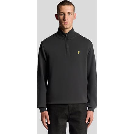 Lyle & Scott Loopback Half Zip Sweater Heren