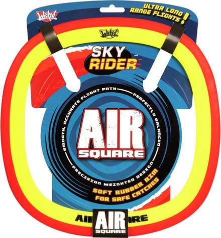 Long Range Wicked Frisbee - Sky Rider Air Square - 30 cm - Pro
