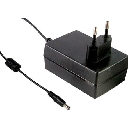 MEAN WELL GST18E09-P1J Stekkernetvoeding, vaste spanning 9 V/DC 2000 mA 18 W