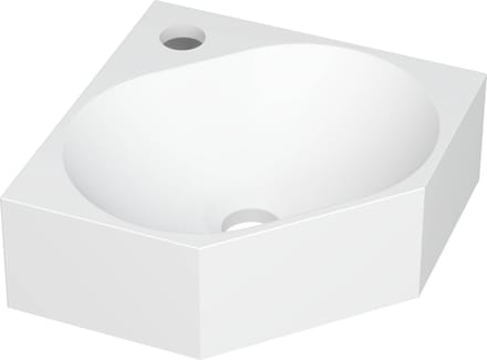 Saqu Tarvos Fontein 27x27x10 cm Mat Wit