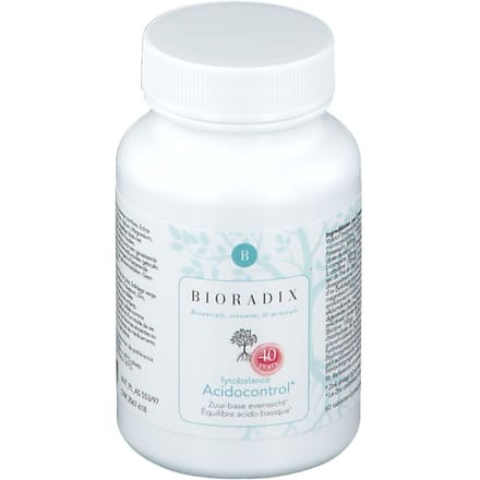 Bioradix Fytobalance Acidocontrol 60 Tabletten