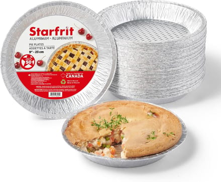 Taartborden - Wegwerp bakvorm - Taarten Bakken - Oven vriezer safe - 23 cm - Zilver