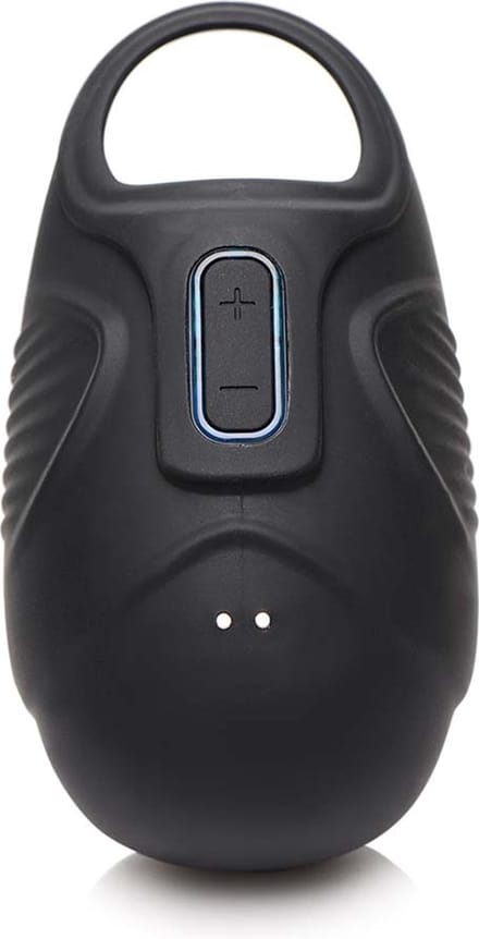 Trinity Vibes - Vibrerende Testikel Massager - Zwart