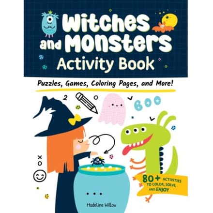 Witches And Monsters Activity Book - Willow, Madeline