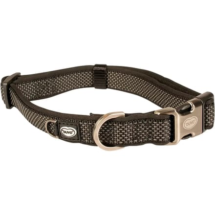 Duvo+ North Halsband Nylon Zwart XL 40-65cm/25mm