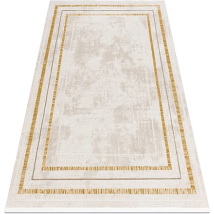 Kleden Rugsx Modern tapijt DUKE 51523 crème / goud 80x150 cm