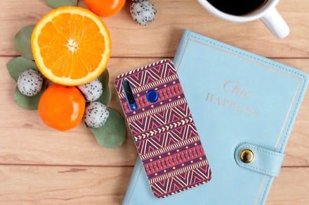 Honor 20 Lite TPU bumper Aztec Paars
