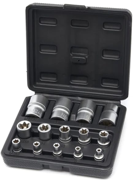 HBM 14 Delige Inwendige Torx Doppenset