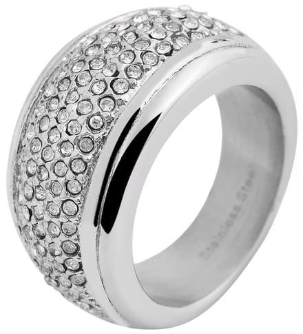 AKZENT Akzent Dames Ring Wilai, zilver van kleur, duurzaam