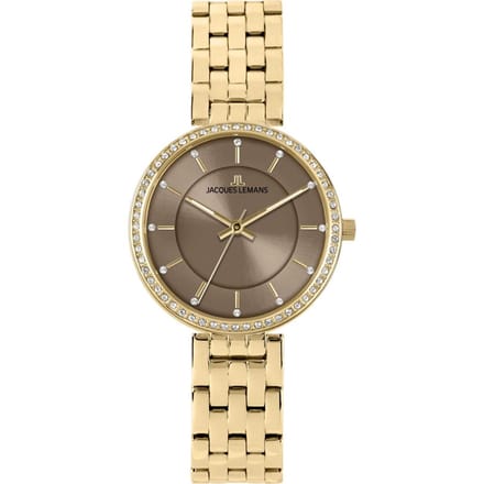 Jacques Lemans - 1-2212F - Polshorloge - Dames - Kwarts - Milano