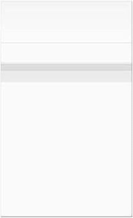 Plastic Zakken 22,2x28,1cm Gelamineerd met beschermende Sluiting (100 stuks) | Plastic zak