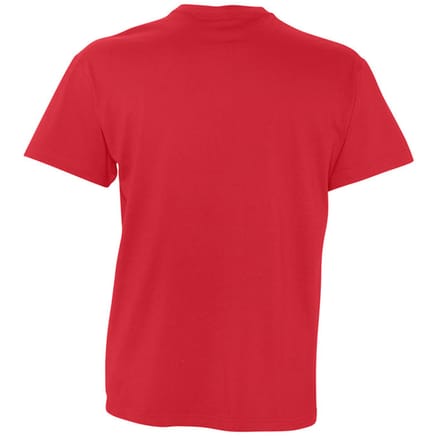 SOLS Herenoverwinning V Hals Korte Mouw T-Shirt (Rood)