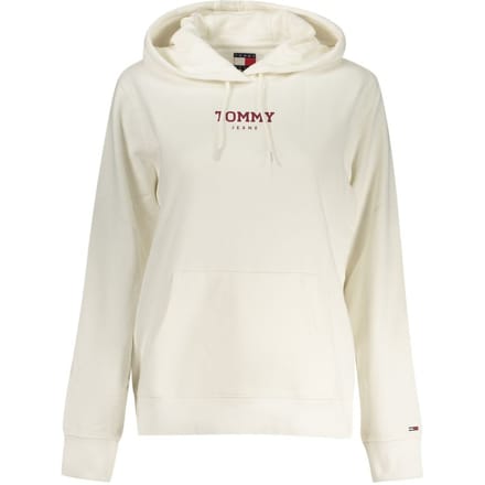 Tommy Hilfiger Witte Katoenen Dames Sweatshirt