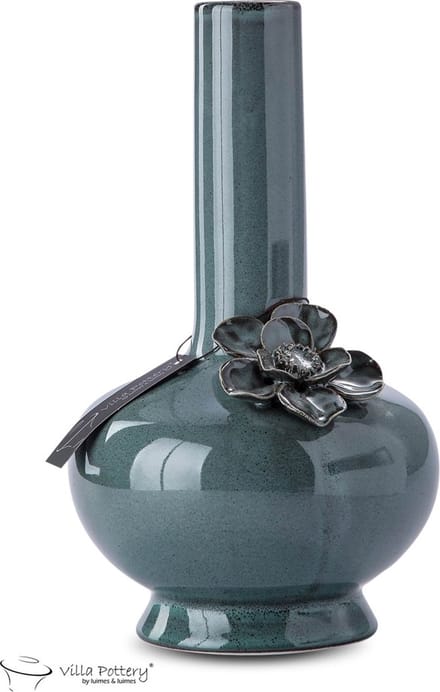 Olijf Groene Vaas Brigitte 15x15x25.4