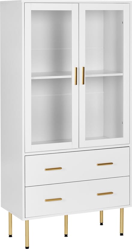MILORA - Buffetkast - Wit - MDF